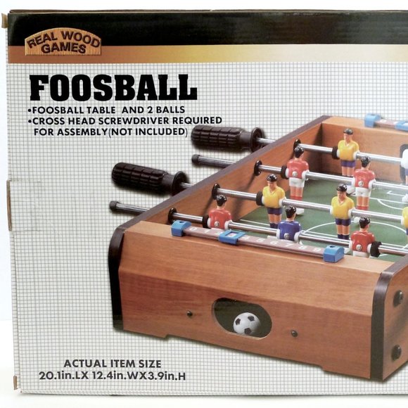 Mini TableTop Foosball Soccer Game, Ages 6+ , New in Box - Picture 6 of 7